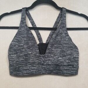 Victoria's Secret VSX Sport Sz XS Racer Back Sports Bra Gray